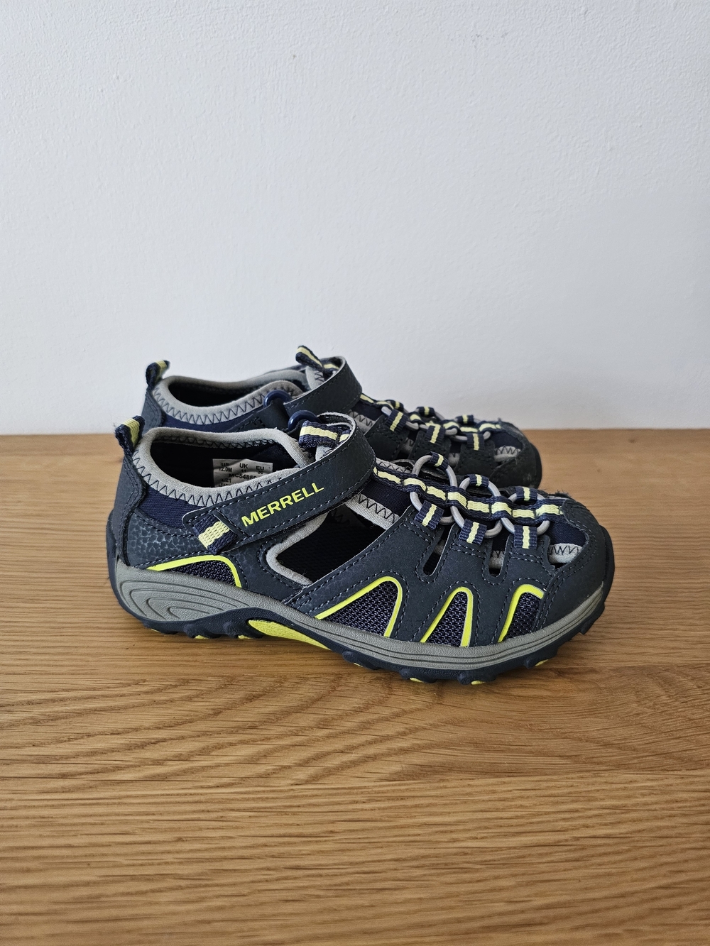 Merrell Kids Black Sandals Size US 12 Boy Waterproof Hiking Sports